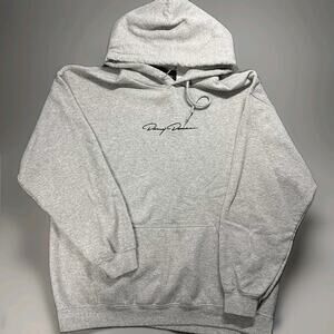 Danny Duncan Hoodie Mens Sz (Lg) Gray Embroidered Tour Pullover Sweater YouTube